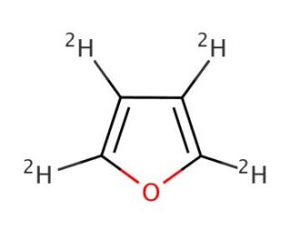 Furan-d4 (CAS 6142-90-1) - chemical structure image