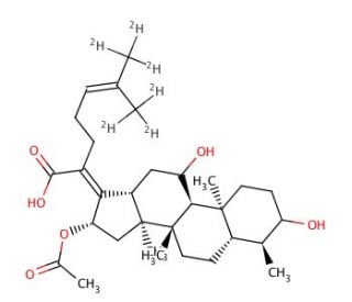 Fusidic Acid-d6 - chemical structure image