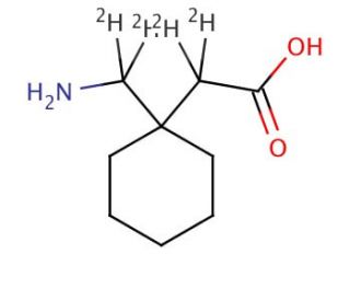 Gabapentin-d4 (CAS 1185039-20-6) - chemical structure image