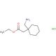 Gabapentin Ethyl Ester Hydrochloride - chemical structure image