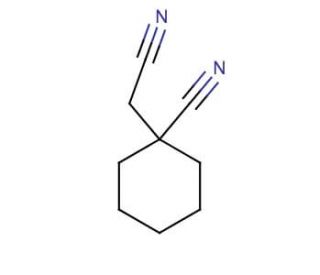 Gabapentin Related Bis-nitrile (CAS 4172-99-0) - chemical structure image