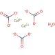 Gadolinium(III) carbonate hydrate (CAS 38245-36-2) - chemical structure image