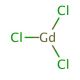 Gadolinium(III) chloride (CAS 10138-52-0) - chemical structure image