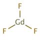 Gadolinium(III) fluoride (CAS 13765-26-9) - chemical structure image