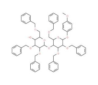Gal[236Bn]beta(1-4)Glc[236Bn]-beta-MP (CAS 150412-81-0) - chemical structure image