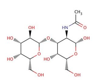 Galacto-N-biose (CAS 20972-29-6) - chemical structure image
