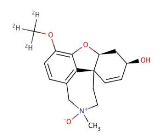 Galanthamine-O-methyl-d3 N-Oxide - chemical structure image