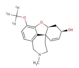Galanthamine-O-methyl-d3 - chemical structure image