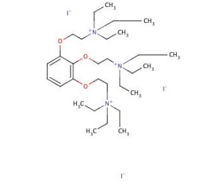 Gallamine Triethiodide (CAS 65-29-2) - chemical structure image