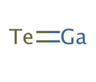 Gallium(II) telluride (CAS 12024-14-5) - chemical structure image
