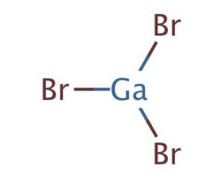 Gallium(III) bromide (CAS 13450-88-9) - chemical structure image