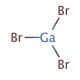 Gallium(III) bromide 的分子结构, CAS编号: 13450-88-9 Gallium(III) bromide (CAS 13450-88-9) - chemical structure image