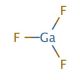 Gallium(III) fluoride (CAS 7783-51-9) - chemical structure image