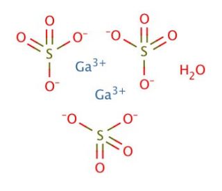 Gallium(III) sulfate (CAS 13780-42-2) - chemical structure image