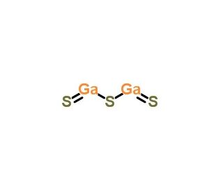 Gallium(III) sulfide (CAS 12024-22-5) - chemical structure image