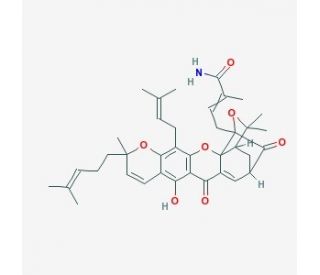 Gambogic amide (CAS 286935-60-2) - chemical structure image