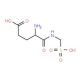γ-D-Glutamylaminomethylsulfonic acid (CAS 90237-02-8) - chemical structure image