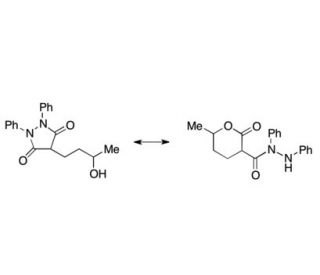 &gamma;-Hydroxy Phenylbutazone - chemical structure image