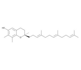 &gamma;-Tocotrienol (CAS 14101-61-2) - chemical structure image