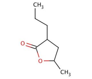 &gamma;-Valprolactone (CAS 40923-58-8) - chemical structure image