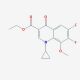 Gatifloxacin Carboxyclic Acid Ethyl Ester (CAS 112811-71-9) - chemical structure image