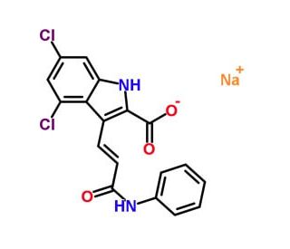 Gavestinel (CAS 153436-38-5) - chemical structure image