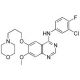 Gefitinib (CAS 184475-35-2) - chemical structure image