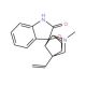 Gelsemine (CAS 509-15-9) - chemical structure image