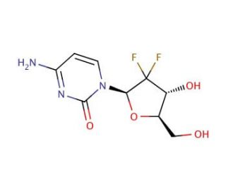 Gemcitabine (CAS 103882-84-4) - chemical structure image