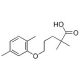Gemfibrozil (CAS 25812-30-0) - chemical structure image