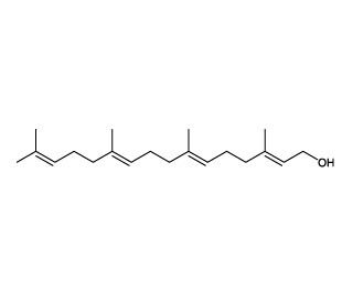 Geranylgeraniol (CAS 24034-73-9) - chemical structure image