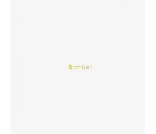 Germanium(II) sulfide (CAS 12025-32-0) - chemical structure image