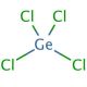 Germanium(IV) chloride (CAS 10038-98-9) - chemical structure image