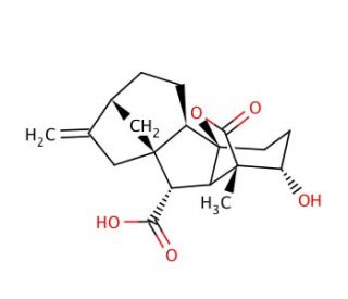 Gibberellin A<sub>4</sub> (CAS 468-44-0) - chemical structure image