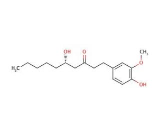 Gingerol (CAS 23513-14-6) - chemical structure image