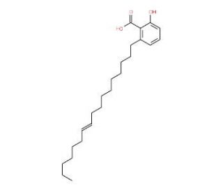 Ginkgolic acid C17:1 (CAS 111047-30-4) - chemical structure image