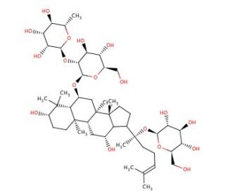 Ginsenoside Re (CAS 52286-59-6) - chemical structure image