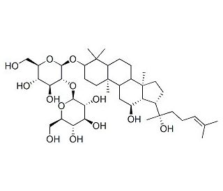 Ginsenoside Rg3 (CAS 14197-60-5) - chemical structure image