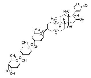Gitoxin (CAS 4562-36-1) - chemical structure image
