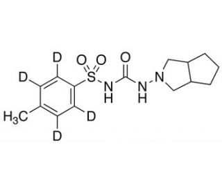 Gliclazide-d4 (CAS 1185039-30-8) - chemical structure image