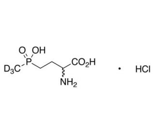 Glufosinate-d3 Hydrochloride (CAS 1323254-05-2) - chemical structure image