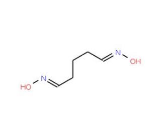 Glutaraldehyde Dioxime (CAS 6635-57-0) - chemical structure image