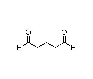 Glutaraldehyde solution, 50% w/w (CAS 111-30-8) - chemical structure image