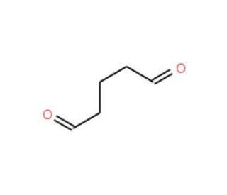 Glutaraldehyde solution, 70% w/w (CAS 111-30-8) - chemical structure image