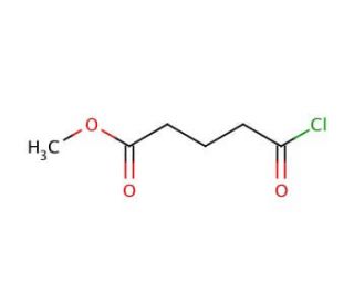 Glutaric acid monomethyl ester chloride (CAS 1501-26-4) - chemical structure image