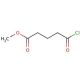 Glutaric acid monomethyl ester chloride (CAS 1501-26-4) - chemical structure image