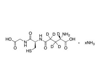 Glutathione Ammonium Salt-d5 - chemical structure image