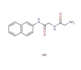 Gly-Gly &beta;-naphthylamide hydrobromide (CAS 3313-48-2) - chemical structure image