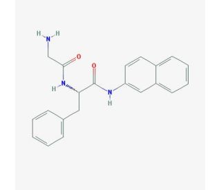 Gly-Phe &beta;-naphthylamide (CAS 21438-66-4) - chemical structure image