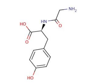 Gly-Tyr (CAS 658-79-7) - chemical structure image